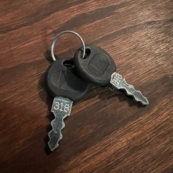 Replacement Camper RV Door Cabinet Key Marked ZZH #318 - Picture 2 of 5